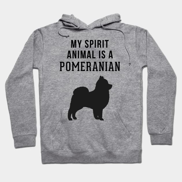 My Spirit Animal is a Pomeranian Hoodie by swiftscuba